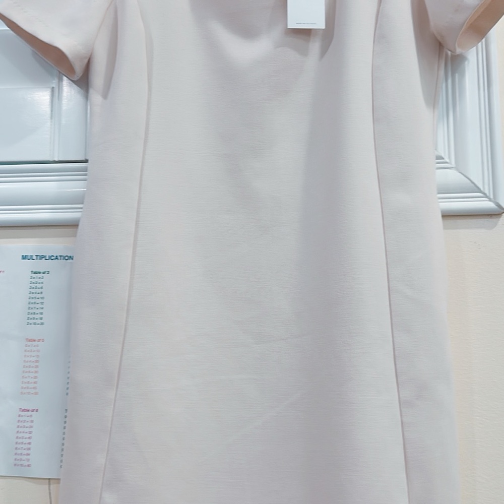 Wayf Cream Midi Dress